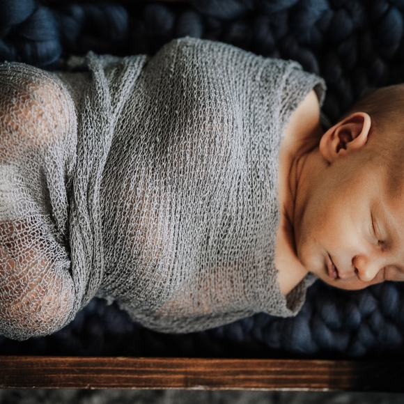 Other - Newborn Photo Prop Swaddle - gray
